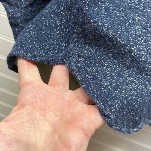 Freedom Foundry Long Sleeve Button Down Blue Speckled Men’s Shirt Size XXL - Picture 6 of 12